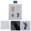 5Ensembles Kit Empreinte Bébé Avec Pour Souvenir Main Pied 3