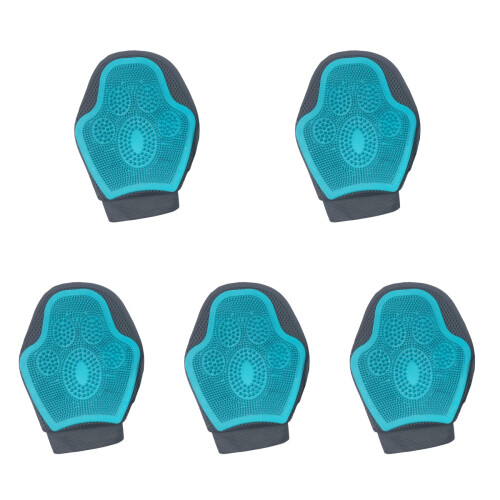 5Pièces Vert Pour Animaux Double-Face Nettoyage 2