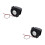 2Pièces Ventilateur Gril Four 12V Noir Double Roulements 9