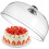 3Pièces Cloche Alimentaire Transparent Usage 9