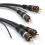 kenable Twin RCA Shielded Phono Audio Cable Oxygen Free Copper & Tag Wire  0.5m 1