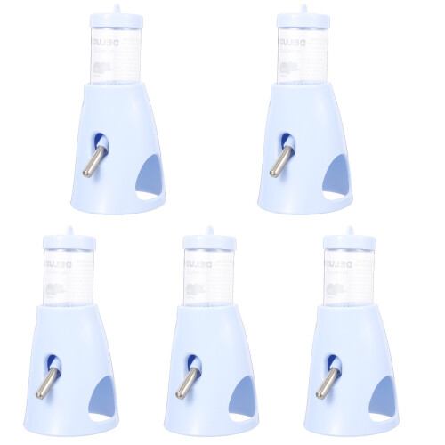 5Pièces Accessoire Hamster Clair Bouteille 1