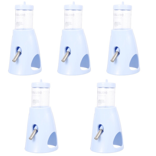 5Pièces Accessoire Hamster Clair Bouteille 2