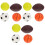 3Ensembles Balles Jouets Légères Et Solides Pour 4