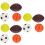 3Ensembles Balles Jouets Légères Et Solides Pour 8