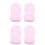4Pièces Éponge Rose Souple Pour Usage 6