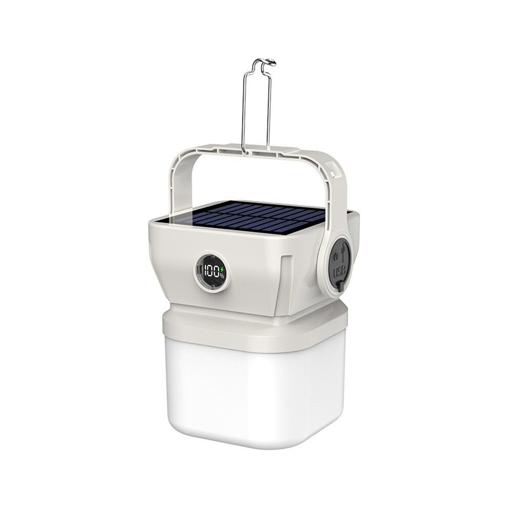 Portable Led Solar Lamp Rechargeable Lanterns Waterproof Outdoor Night Market Camping Tent Outage Emergency Lamp Light 6033514732192