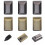 100Pièces Accessoires Métal Noir Pour Sacs Purses 10