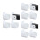 12Pièces Support Tringle Placard Usage Maison 10