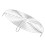 Stainless Steel Round Baking Wire Rack Silver for Cake Cooling 1
