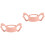 2Pièces Poignées Silicone Rose Pour , Double Anse Adaptée Bébé 5