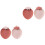 4Pièces Assiette Snacks Couleurs Vives 4