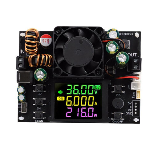 XY3606B CNC Boost Reduce Voltage  Adjustable Regulated Power Supply Constant Voltage Current 36V/6A/216W LCD Display