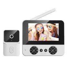M15 Video Wireless Electronic Doorbell Outdoor Monitoring Video Tape Infrared Night Vision Home Voice Intercom EU-PLUG B