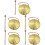 5Ensembles Gong Percussion Cuivre Maillet Et Lanière Durable 6