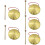 5Ensembles Gong Percussion Cuivre Maillet Et Lanière Durable 10