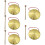 5Ensembles Gong Percussion Cuivre Maillet Et Lanière Durable 11
