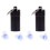 2Paires Bouchons D'oreilles Silicone Réduction De Bruit 3