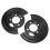 Durable Structure Backing Plates for Brake Systems, Replacement Part Corrosion Resistant Fit and Function Service Life Enhancement 5