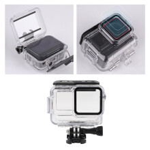 High Transparency Waterproof Camera Housing for Insta360 ACE, Durable PC & Steel