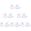 12Pièces Boîtes Rangement Lingettes Humides Bébé Portables Multi-Usage 9