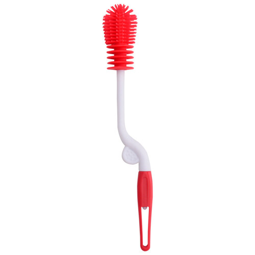 2Pièces Brosse Silicone Rouge 360 Pour 1