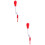 2Pièces Brosse Silicone Rouge 360 Pour 7