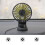 Ventilateur Aromathérapie Compact , Noir ABS USB 8