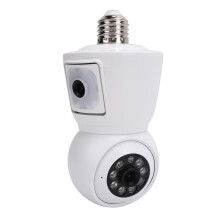 Wireless Smart Light Bulb Camera 110‑240V Night Vision Indoor Outdoor
