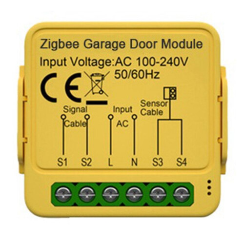 Tuya Garage Door Opener Controller Module Remote Control   Life App Work with Alexa Home Assistant Zigbee