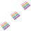 48Pièces À Ongles Polissoir Éponge Assorti Durable Pour 6