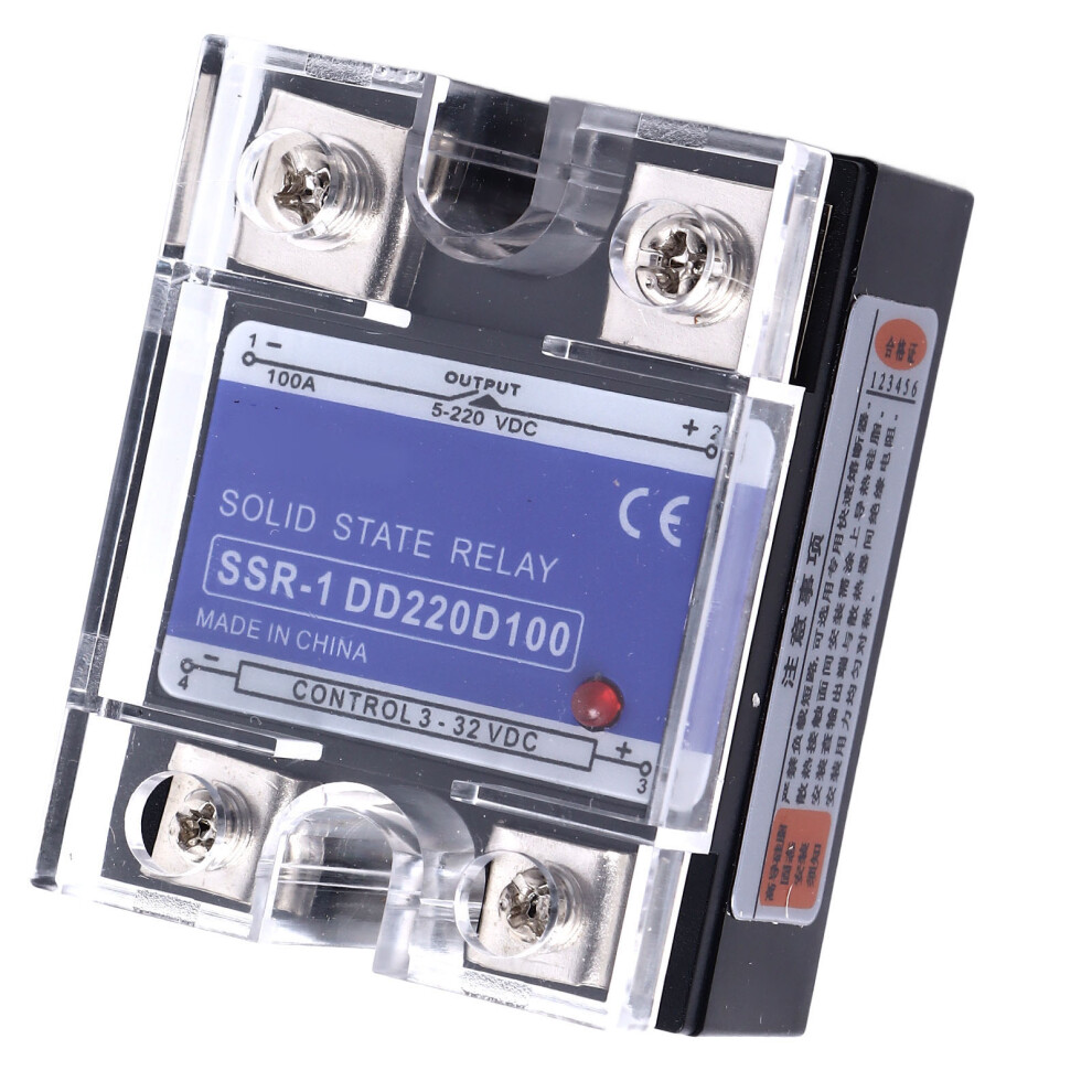 Single Phase Ssr Module 100A 3-32Vdc/5-220Vdc Abs 4271393415214