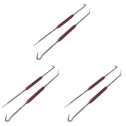 6Pièces O-Ring Extracteurs Joints D'huile Argent Pratique Auto 2