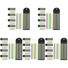 Assorted Color Transparent Highlight Strips Portable Page Flags