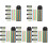 Assorted Color Transparent Highlight Strips Portable Page Flags 1