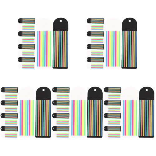 Assorted Color Transparent Highlight Strips Portable Page Flags