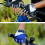 3Paires -Digits Noir Cyclisme Confortables Respirants 3