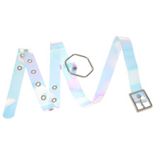 3Pcs Multi-Color Plastic Waist Belt for Women Fashion Jeans Decoration