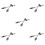 10Pièces Ensemble Axes Rapides Argenté Pour Roues Arrière 8