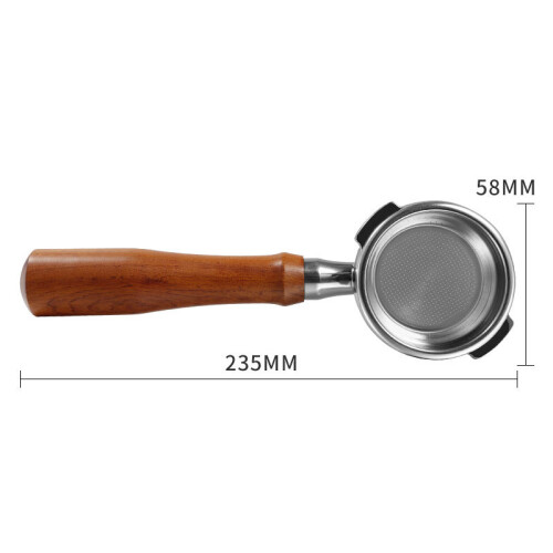 58Mm Coffee Bottomless Portafilter for GAGGIA Filter Basket Replacement Espresso Machine Accessory Coffee Tool A