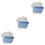 3Ensembles Lingettes Microfibres Multi-Usages Pour Verre Écrans 5