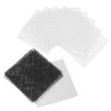 60Pcs Assorted Color Mesh Sheets for Mask Eyes Lightweight DIY Crafts