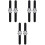 6Pièces Enfants Silicone Panda, Cadeau Durable Et 4