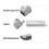 2Pièces Harmonica Chromatique Argent 16 Trous 64 Notes Instrument Pro 6