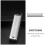 2Pièces Harmonica Chromatique Argent 16 Trous 64 Notes Instrument Pro 8