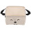 3Pcs Foldable Beige Flannelette Storage Organizer Cartoon Storage Box 1