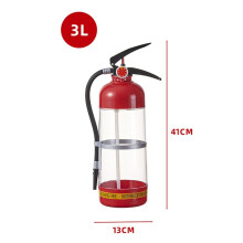 3L Fire Extinguisher Shape Wine Drink Dispenser Large Capacity Portable Beer Container Liquor Dispenser Machine
