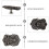 10Pièces Rivets Pointes Métal Argentées Accessoires DIY Pour Mode Punk 8
