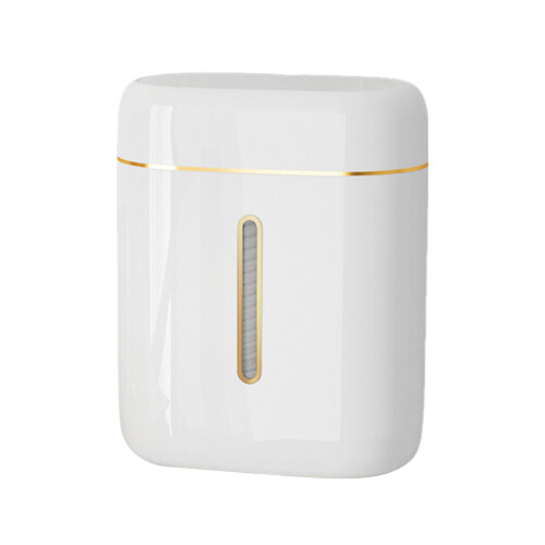 (White) Wall Mount Cup Dispenser for Office Gym Bathroom