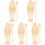 5Ensembles Instruments Musicaux Bébé En Bois Durable Beige 2
